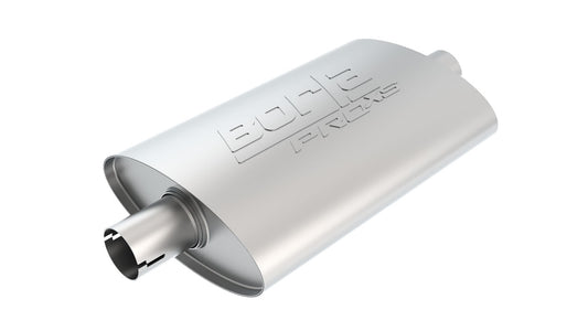 Borla 400494 ProXS Muffler 2 in Center Inlet / Center Outlet (14 x 4 x 9.5 in Oval)