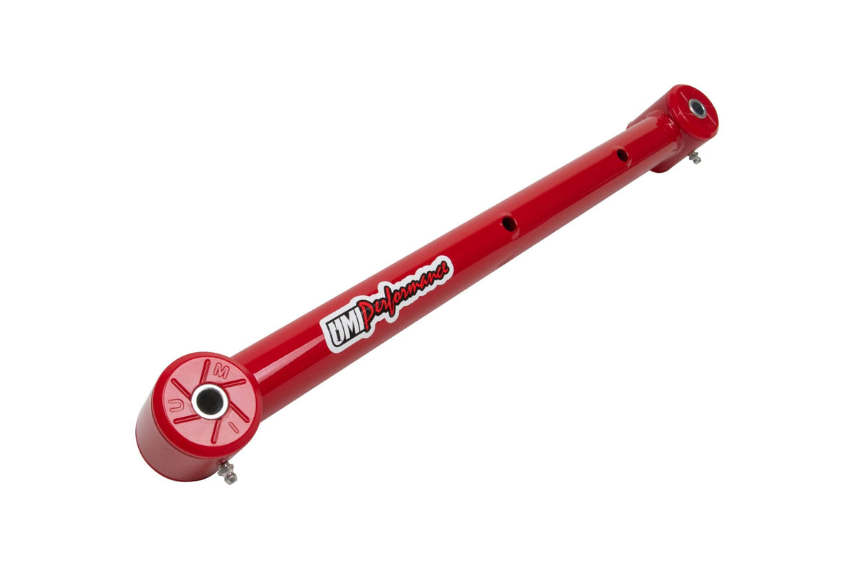 UMI Performance 401518-R Adjustable Upper and Lower Control Arm Kit Red