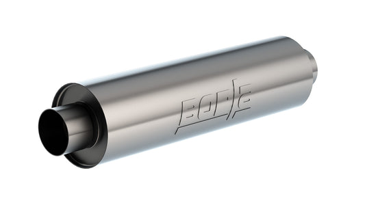 Borla 401624 Universal Muffler 3.53 in ID Un-Notched (6.75 x 24 in Body, 29 in Overall Length)