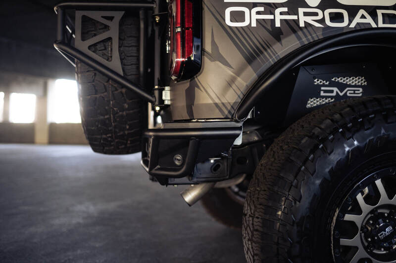 DV8 Offroad 21-23 Ford Bronco Competition Series Rear Bumper - #RBBR-04