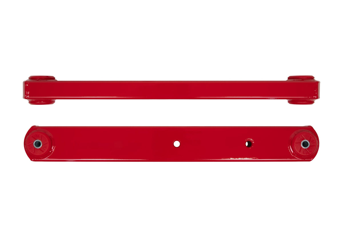 UMI Performance 402118-R Rear Control Arms Boxed Lowers Red for 1964-1967 A-Body