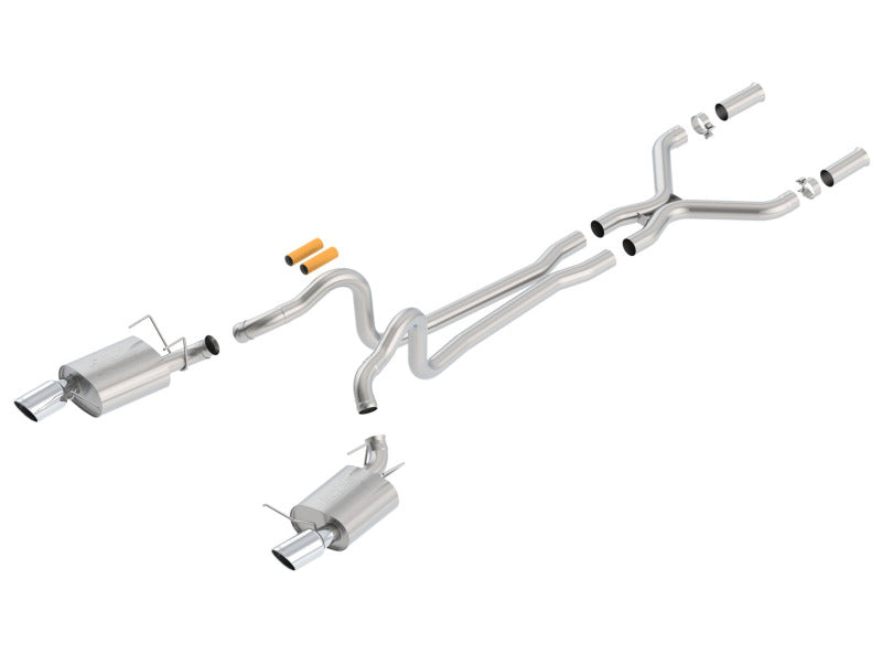 Borla 140516 13-14 Mustang GT/Boss 302 5.0L V8 RWD Single Split Rear Exit ATAK Catback Exhaust - #140516
