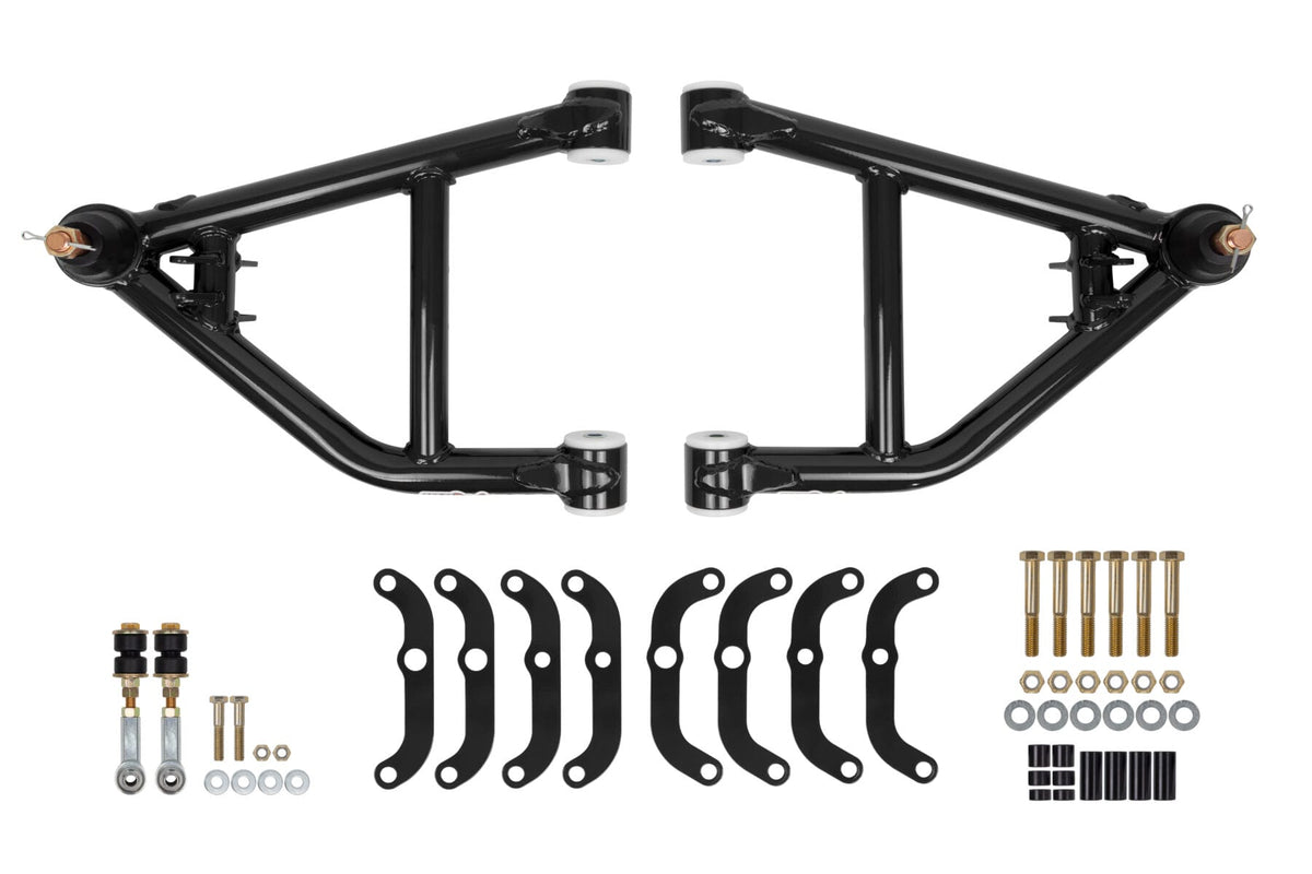 UMI Performance 4062-B Lower Front A-Arms Corner Max Standard Ball Joint Black