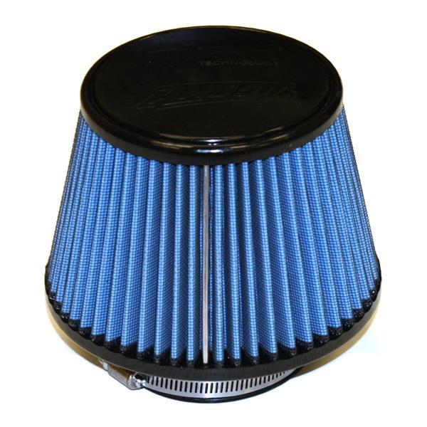 Injen AMSOIL Ea Nanofiber Dry Air Filter - 3.50 Filter 6 Base / 5 Tall / 5 Top - #X-1015-BB