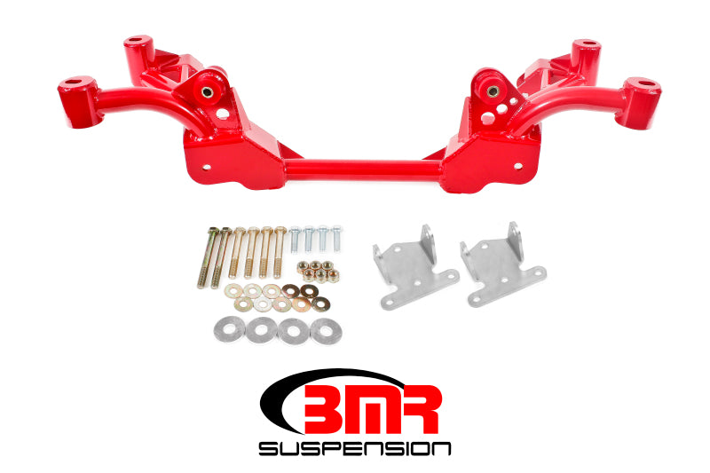 BMR 82-82 3rd Gen F-Body K-Member with SBC/BBC Motor Mounts and STD. Rack Mounts - Red