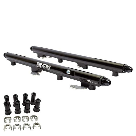 Snow Performance SNF-34111 for 2005+ Hemi 5.7L/6.1L/6.4L 34mm Injector Height Return Style Billet Fuel Rail Kit