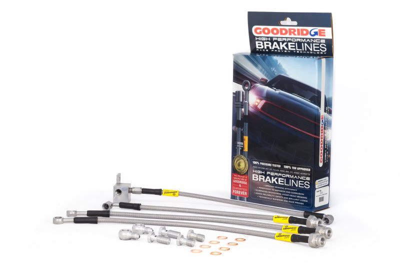Goodridge 89-05 Mazda Miata NA/NB Stainless Steel Brake Line Kit 25001