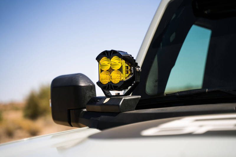 DV8 21-22 Ford Bronco A-Pillar Pod Light Mounts - #LBBR-02