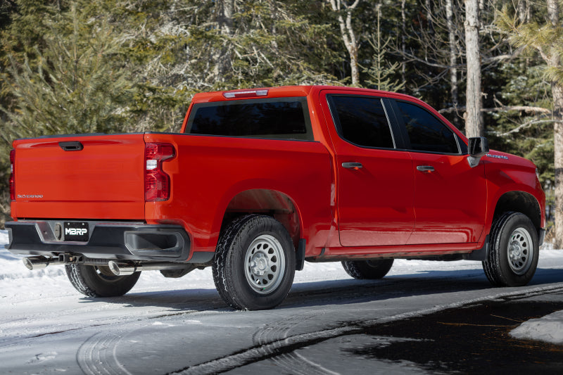 MBRP Silverado 1500 / 2019+ GMC Sierra 1500 Alum. 3in Catback Exhaust