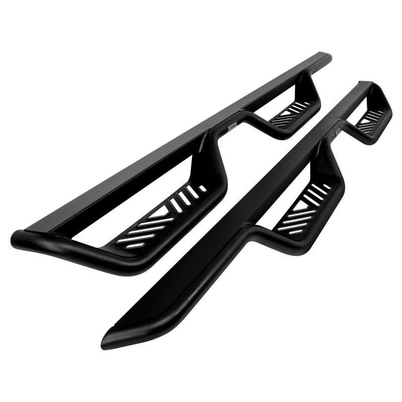 Westin 20-13295 Outlaw Drop Nerf Step Bars for 2007-2018 Jeep Wrangler JK Unlimited Textured Black