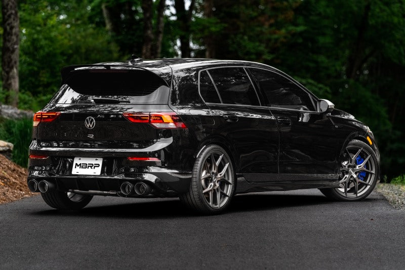 MBRP 2022 VW Golf R MK8 3in Cat-Back Quad Rear Non-Valved Exhaust
