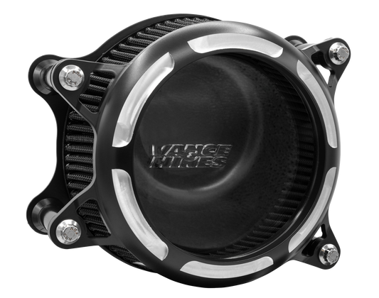 Vance & Hines 41097 VO2 Insight Black Contrast for 2017-2025 Harley-Davidson Touring/Softail