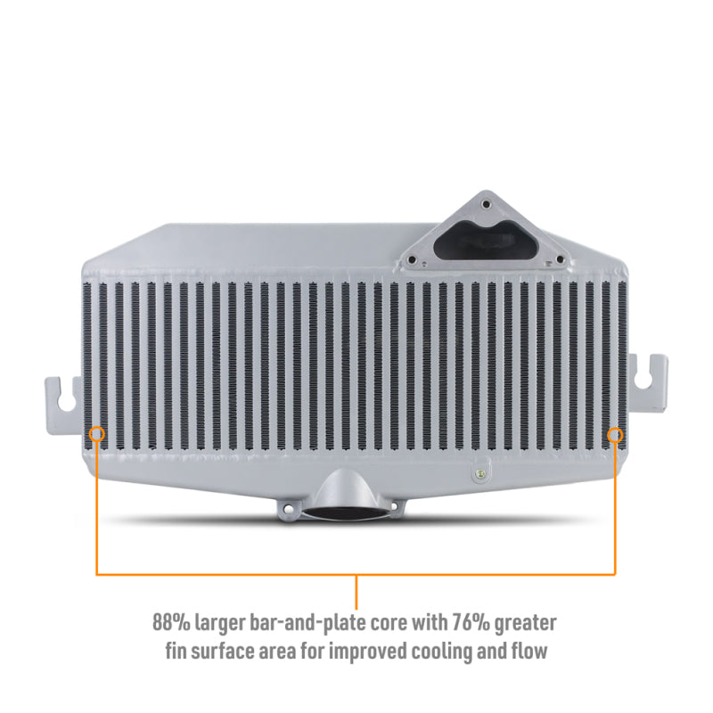 Mishimoto 2022+ Subaru WRX Top-Mount Intercooler - Silver - #MMTMIC-WRX-22SL