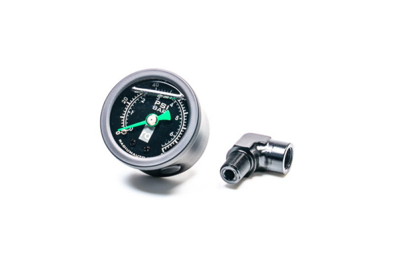 Radium 0-100 PSI Fuel Pressure Gauge With 90 Degree Adapter - #20-0407