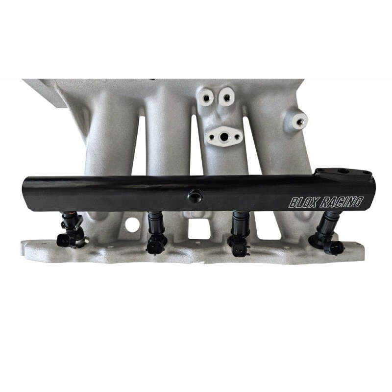 BLOX Racing Honda B-Series Xtreme Aluminum Fuel Rail - Black BXFU-00720-BK