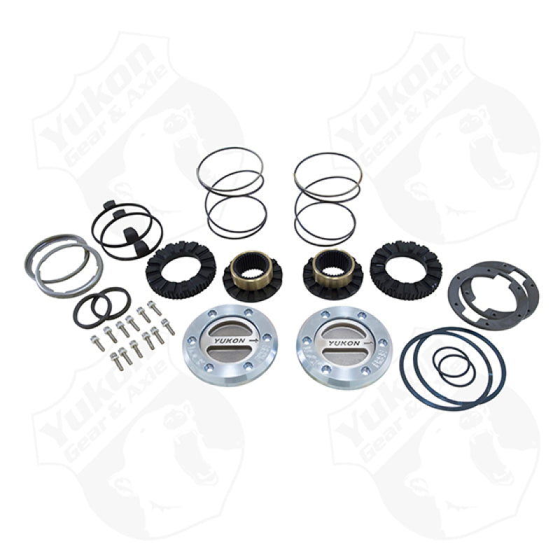 Yukon Gear & Axle YHC70001 Hardcore Locking Hub Set For Dana 60 / 35 Spline 79-91 GM / 78-97 Ford / 79-93 Dodge