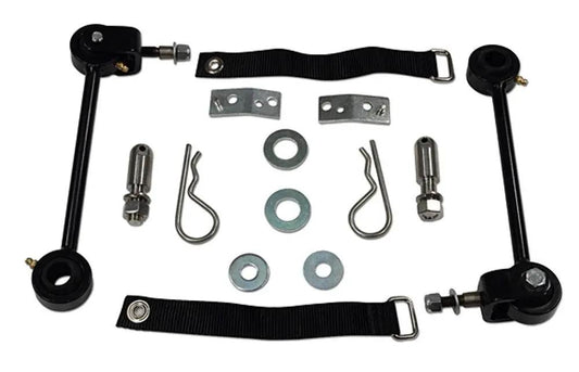 Tuff Country 41805 Front Sway Bar Quick Disconnects Pair for 1987-2001 Jeep Cherokee XJ