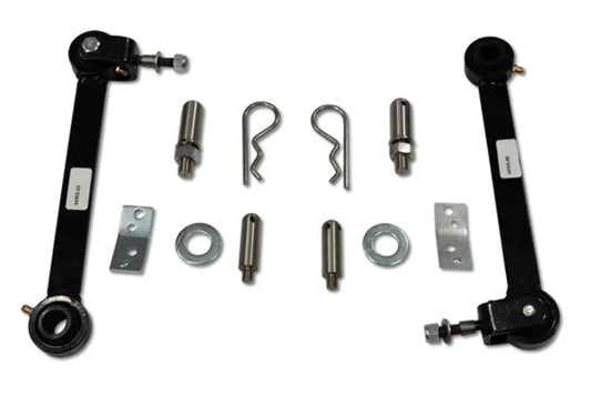 Tuff Country 41806 Front Sway Bar Quick Disconnects Pair for 1997-2006 Jeep Wrangler TJ