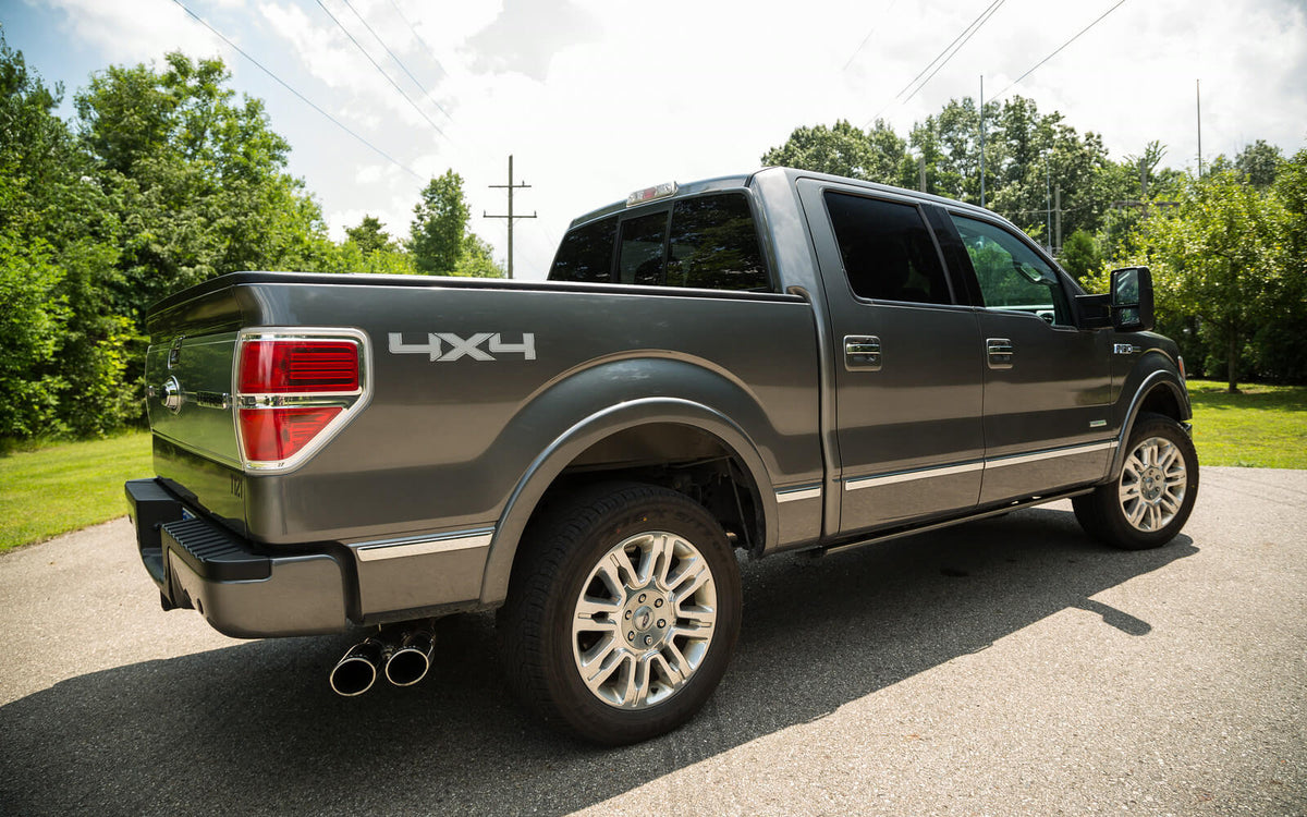 Roush Side Exit Perf Exhaust for 2011-2014 Ford F-150 (Incl. SVT Raptor) 421711