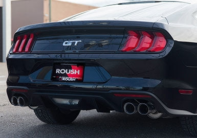 Roush 5.0L V8 Cat-Back Exhaust for 2018-2024 Ford Mustang Fastback Only 422093