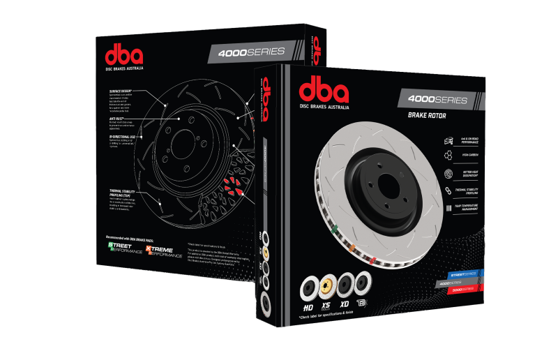 DBA 13-14 Chevrolet Corvette C7-Base Model Front T3 4000 Series Uni-Directional Rotor