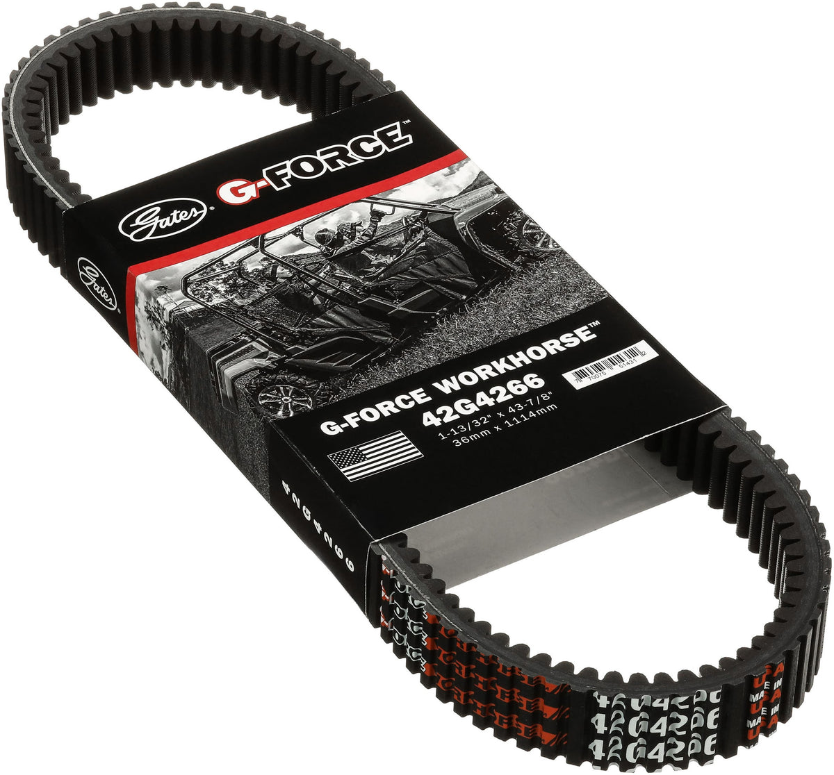 Gates 42G4266 G-Force CVT Belt for 2000 Bombardier Summit 700 SB 693cc