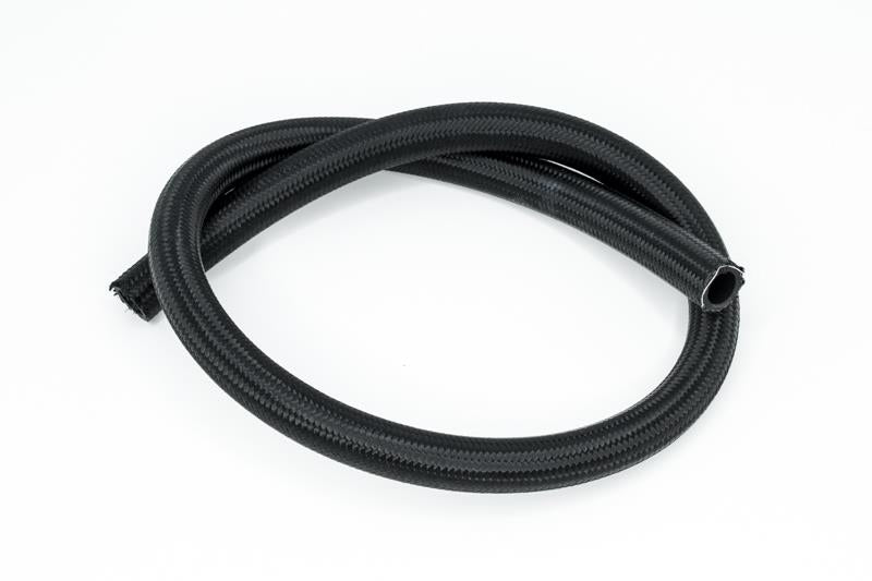 DeatschWerks 10AN Black Nylon Braided CPE Hose 3 Feet
