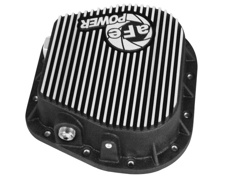 aFe Power Rear Differential Cover (Machined) 12 Bolt 9.75in 11-13 Ford F-150 EcoBoost V6 3.5L (TT) - #46-70152