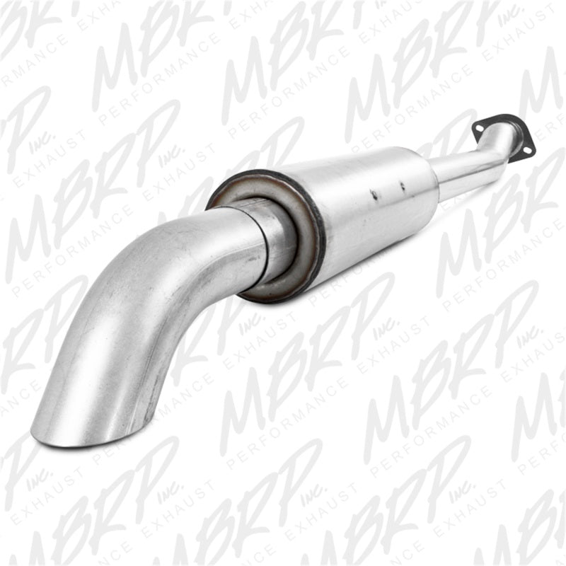 MBRP S5242AL Armor Lite Cat-Back Exhaust - 3.5-Inch Turndown Exit | Aluminized