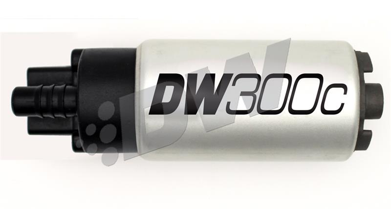 DeatschWerks 340lph DW300C Compact Fuel Pump w/ Install Kit 03-04 Ford Mustang Cobra (2 Pumps)