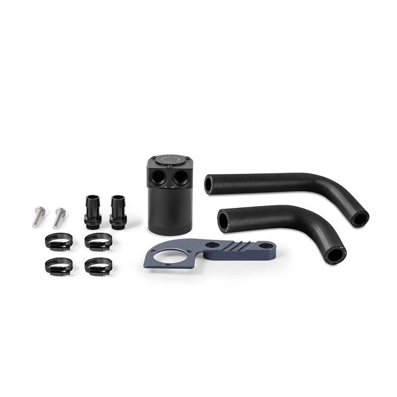 Mishimoto 15-20 BMW F8X M3/M4 Baffled Oil Catch Can - Mineral Gray - #MMBCC-F80-15CMG