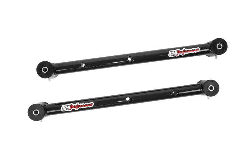 UMI Performance 4015-B Tubular Lower Control Arms Black for 1964-1972 GM A-Body