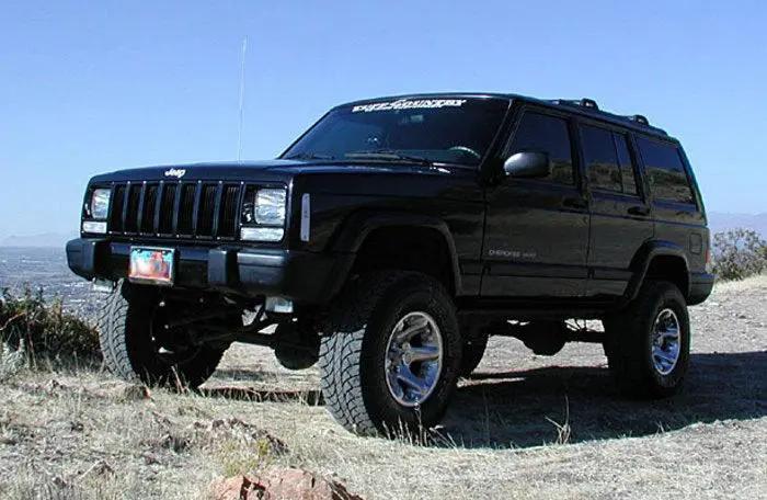 Tuff Country 43803KH 3.5in Lift Kit EZ-Flex with Rear Springs SX6000 for 1987-2001 Jeep Cherokee 4WD