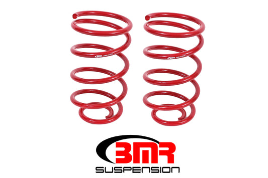 BMR 64-66 A-Body Rear Lowering Springs (2.0in Drop) - Red