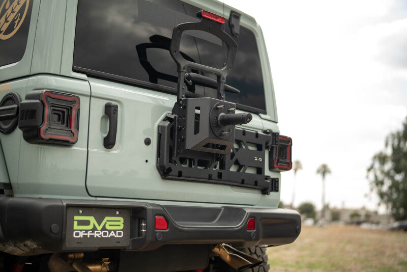 DV8 Offroad 18-25 Jeep Wrangler JL Spare Tire Carrier - #TCJL-15