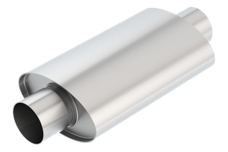 Borla 400372 XR-1 Multi-Core 3in Ctr-Ctr Oval 12in x 4.25in x 7.88in Rotary Engine Equipped Racing Muffler - #400372