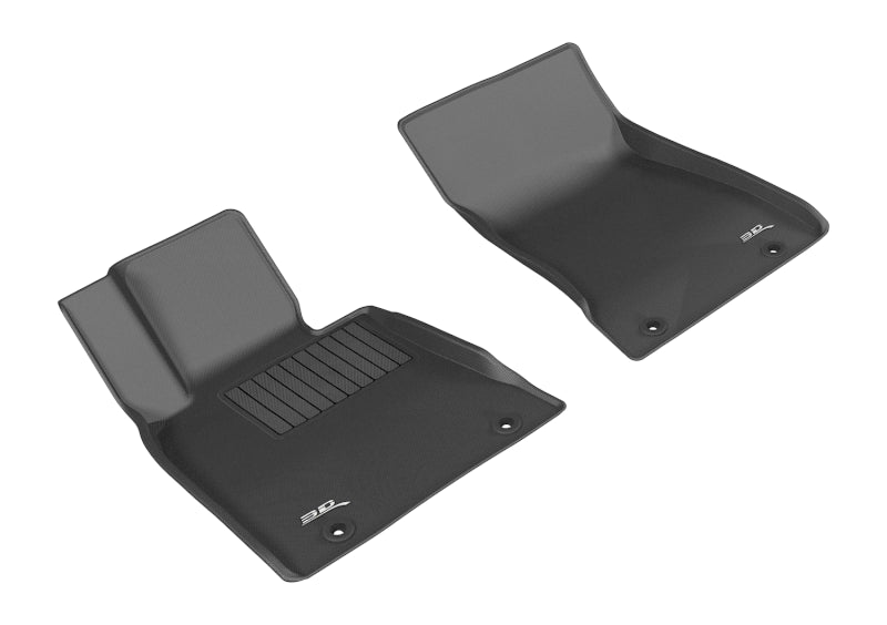 3D MAXpider Kagu Front Floor Mats for 2015-2019 Genesis G80 / Hyundai Genesis