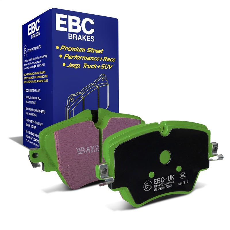 EBC 2017+ Mini Cooper Countryman (F60) 1.5L Turbo Greenstuff Front Brake Pads DP22245