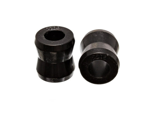 Energy Suspension 3/4inLg Hourglass Shock Eye - Black Shock Bushing Set 9.8109G
