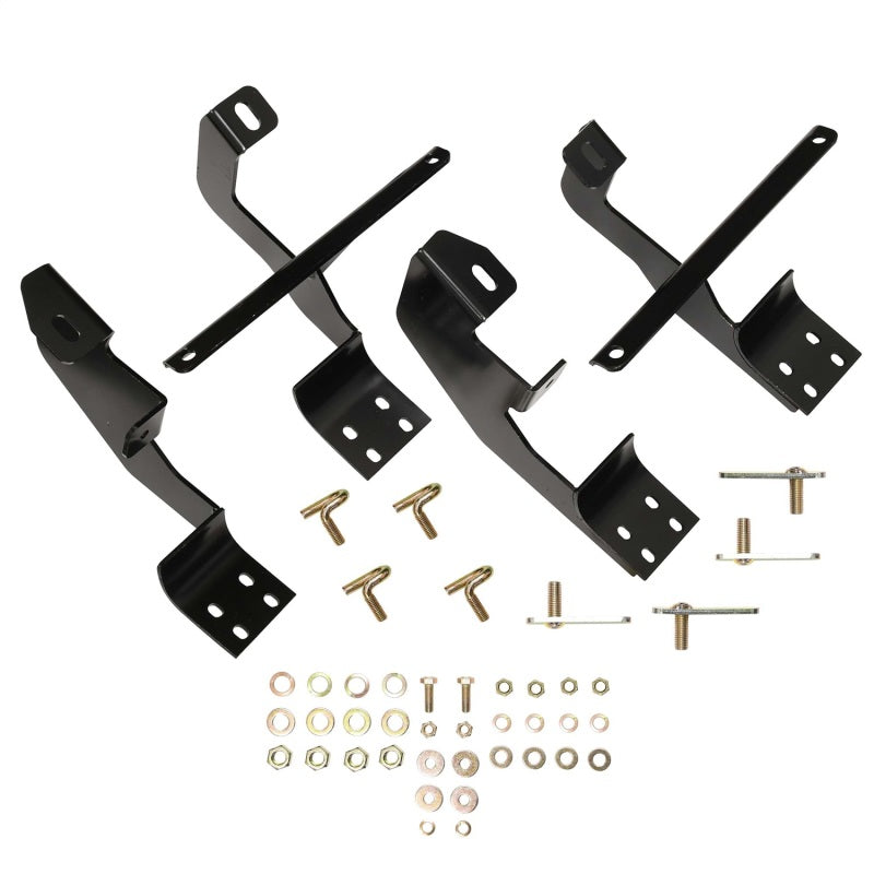 Westin 22-1975 Premier Oval Nerf Step Bar Mount Kit for 2011-2019 Ford Explorer 4-Door Black