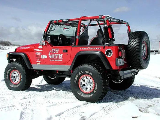 Tuff Country 44900K 4in EZ-Ride Lift Kit No Shocks for 1997-2002 Jeep Wrangler TJ