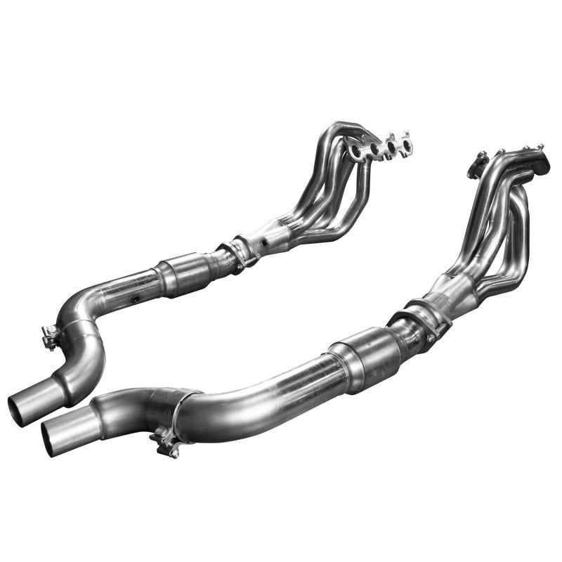 Kooks 1151H631 for 15+ Mustang 5.0L 4V 2in x 3in SS Headers w/Green Catted OEM Connection Pipe