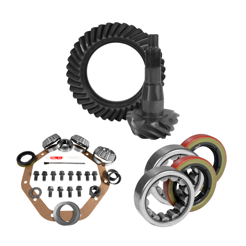 Yukon Gear & Axle YGK2072 9.25in CHY 3.91 Rear Ring & Pinion Install Kit 1.62in ID Axle Bearings and Seal