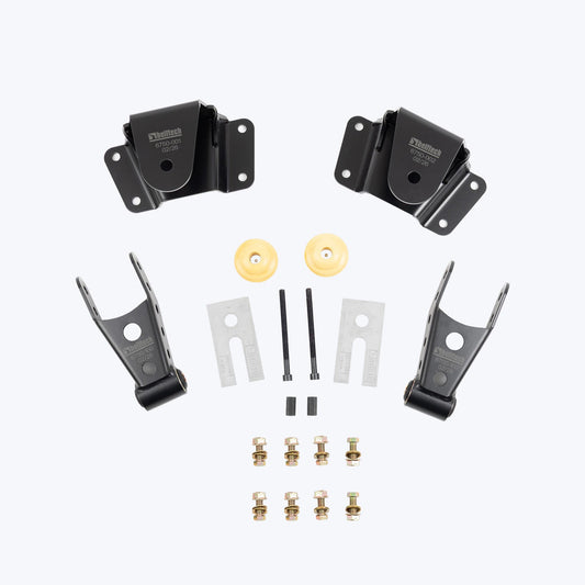 Belltech Shackle And Hanger Kit 1975-1991 for GM C30 CrewCab/Dually 4in