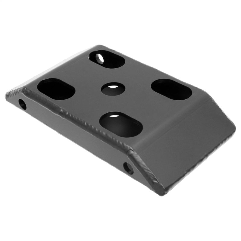 RockJock Heavy Duty Spring Plates with Shock Mounts (2 1/2in Wide Springs)