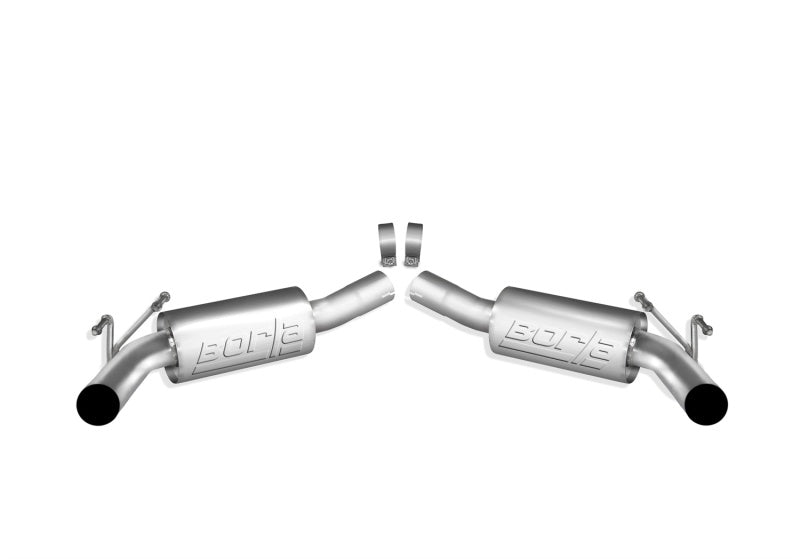 Borla 11801 10-11 Chevy Camaro SS Coupe/Convertible 6.2L 8cyl SS S-Type Exhaust (REAR SECTION ONLY) - #11801