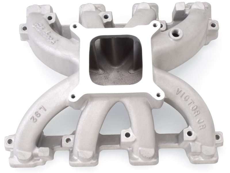 Edelbrock 28457 Manifold Victor Jr GM Gen IV* L92 Carbureted Applications (*Corrected-Mc)