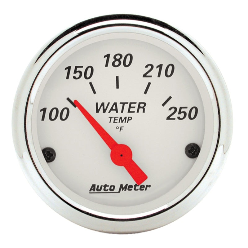 AutoMeter 1300 5-Piece Gauge Kit Mechanical Speedometer Electric Oil Pressure Water Temperature Volt Fuel Level