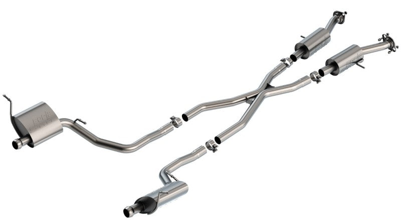 Borla 140836 14-20 Jeep Grand Cherokee High Altitude/Summit 3.6L V6 2/4WD 2.25in S-Type Cat-back - #140836