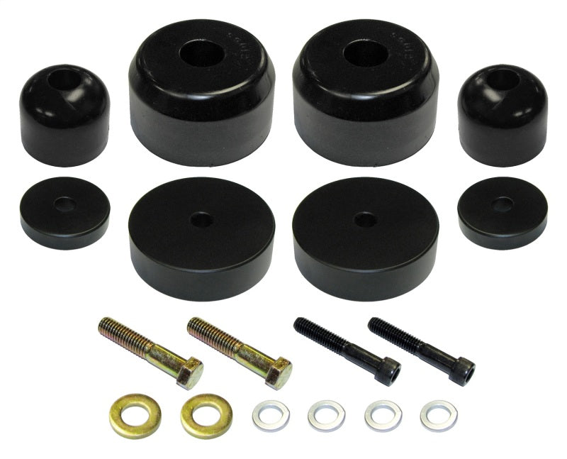 RockJock TJ/LJ/XJ/MJ/ZJ Front Bump Stop Kit